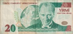 8.Emisyon 20 YTL B46 187775 Çok Temiz