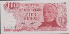 Arjantin 100 Pesos 1976 Çilaltı Pick 302b