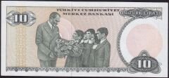 7.Emisyon 2.Tertip 10 Lira E69 306920 Çil