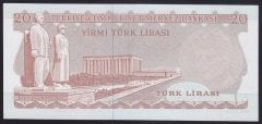 6.EMİSYON 3.TERTİP 20 LİRA G57 664557 ÇİLALTI