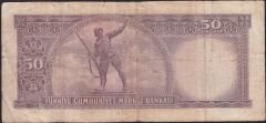 5.Emisyon 6.Tertip 50 Lira K86 058854 Çok Temiz