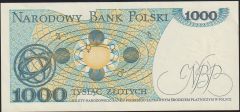 Polonya 1000 Zloty 1982 Ççt Çilaltı Pick 146c