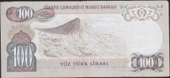 6.Emisyon 1.Tertip 100 Lira B18 042653 Çok Temiz