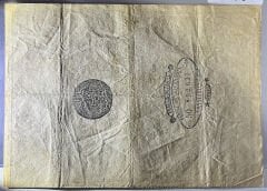 Abdulhamid 100 Kuruş 1877 Seri 50 92633 Yusuf Mühürlü Çok Temiz