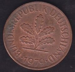 Almanya 2 Pfennig 1979 J