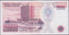 7.Emisyon 1.Tertip 20000 Lira A04 945408 Ççt Çilaltı