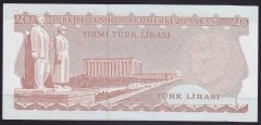 6.EMİSYON 3.TERTİP 20 LİRA G50 384212 ÇİLALTI ÇİL