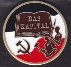 Karl Marx Madalya 43 mm