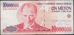 7.Emisyon 10 000 000 Lira A43 318313