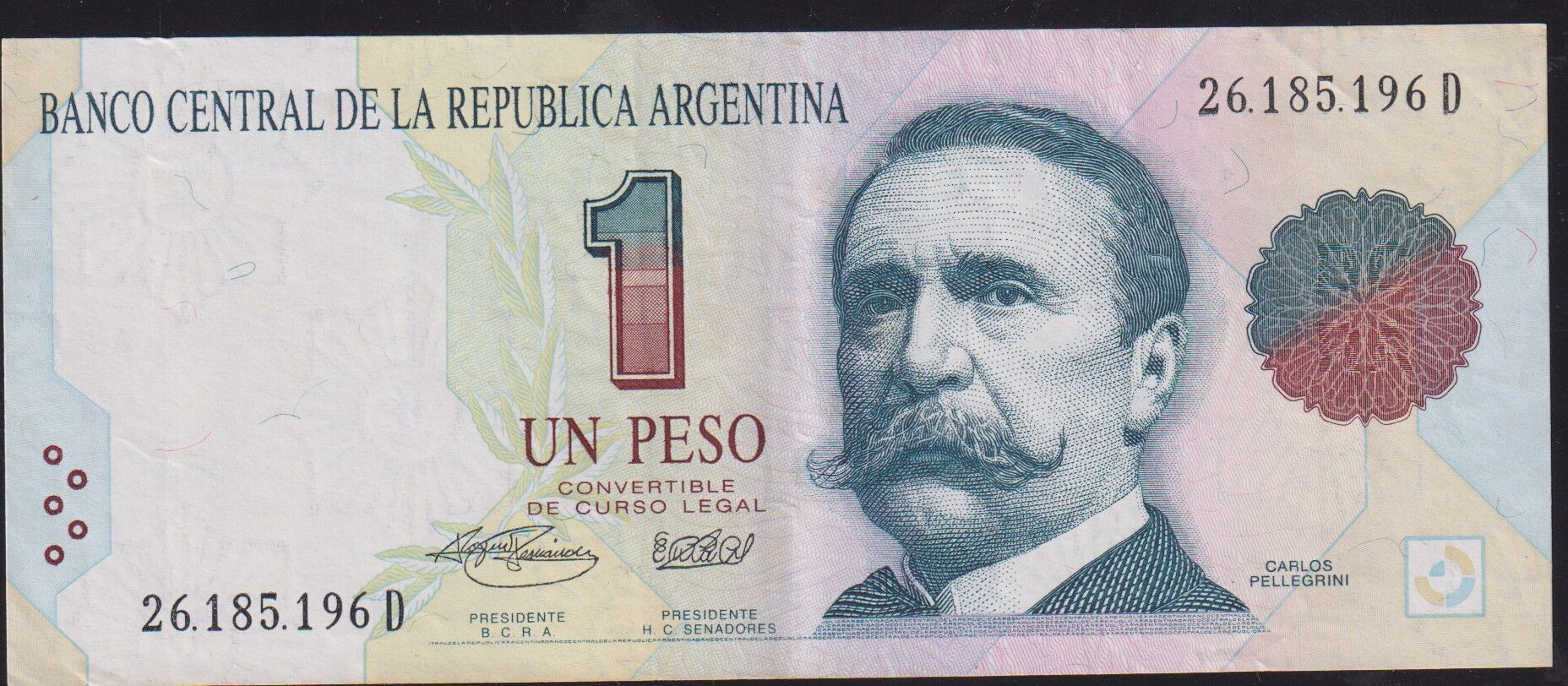 Arjantin 1 Peso 1992 - 1974 Çok Çok Temiz+ Pick 339b