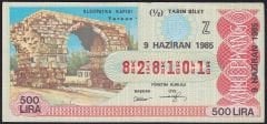 1985 9 Haziran Yarım Bilet - Z Serisi