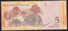 VENEZUELA 5 BOLİVARES 2013 ÇİL ( 111 )