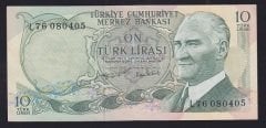 6.EMİSYON 2.TERTİP 10 LİRA L76 080405 ÇÇT