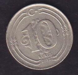 2012 Yılı 10 Kuruş