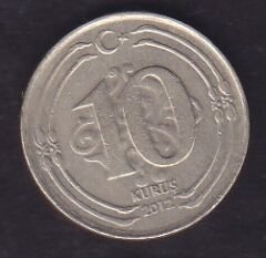 2012 Yılı 10 Kuruş
