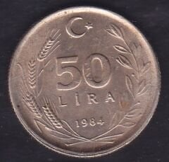 1984 Yılı 50 Lira