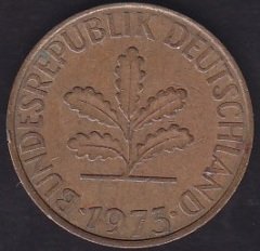 Almanya 10 Pfennig 1973 J