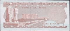 6.Emisyon 3.Tertip 20 Lira F13 418822 Çok Çok Temiz