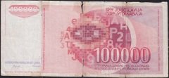 Yugoslavya 100000 Dinar 1989 Haliyle