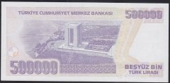 7.EMİSYON 4.TERTİP 500000 LİRA K13 641846 ÇİLALTI ÇİL