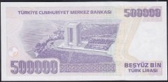 7.Emisyon 4.Tertip 500000 Lira L79 285014 Çil
