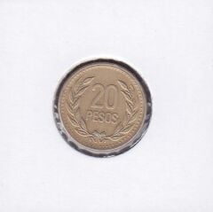 Kolombiya 20 Pesos 1989