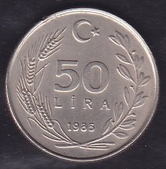 1985 Yılı 50 Lira