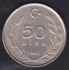 1985 Yılı 50 Lira
