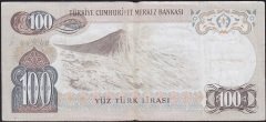 6.Emisyon 1.Tertip 100 Lira B12 065763 Çok Temiz
