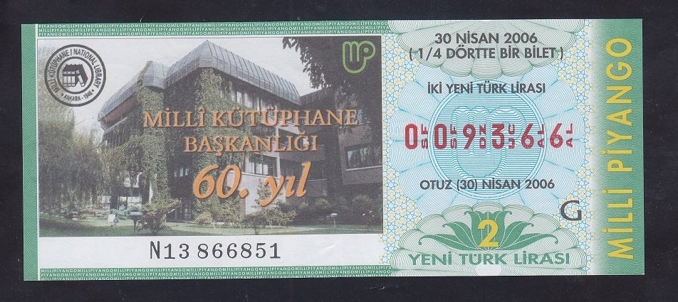 2006 30 NİSAN ÇEYREK BİLET