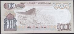 6.Emisyon 2.Tertip 100 Lira H40 370712 Çilaltı Çil
