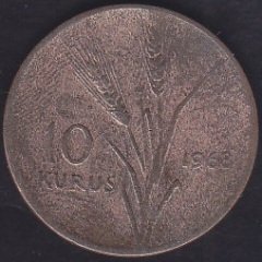 1968 YILI 10 KURUŞ eski para lan yerler