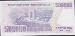 7.Emisyon 4.Tertip 500000 Lira L62 635821 Çilaltı