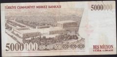 7.Emisyon 5 000 000 Lira K45 431172 Temiz