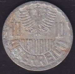 Avusturya 10 Groschen 1984