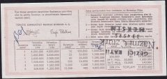 1979 9 Eylül Yarım Bilet - Y Serisi