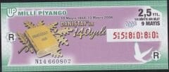 2008 9 Mayıs Çeyrek Bilet - R Serisi