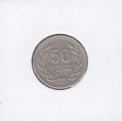 Kolombiya 50 Pesos 1993
