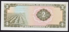 Nikaragua 2 Cordobas 1972 Çil Pick 121