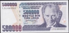 7.Emisyon 4.Tertip 500000 Lira L51 683302 Çil