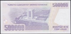 7.Emisyon 4.Tertip 500000 Lira L51 683302 Çil