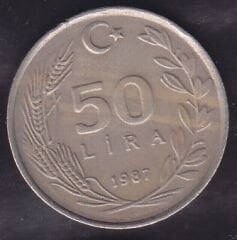 1987 Yılı 50 Lira
