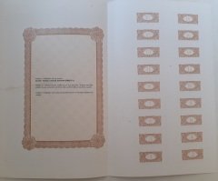 SALİHLİ TEKSTİL HİSSE SENEDİ 10 MİLYON LİRA HALİYLE