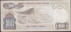 6.Emisyon 2.Tertip 100 Lira H85 706632 Çok Temiz
