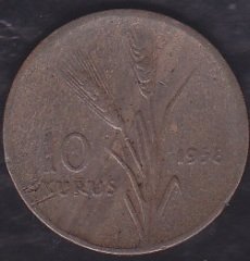 1958 YILI 10 KURUŞ