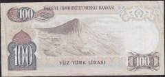 6.Emisyon 2.Tertip 100 Lira H81 543542 Temiz