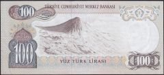 6.Emisyon 2.Tertip 100 Lira H33 328052 Çok Temiz+