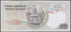 6.EMİSYON 1.TERTİP 50 LİRA D79 257635 ÇİL