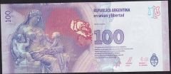 Arjantin 100 Pesos 2012 Çil Pick 358b ( 17070777 )