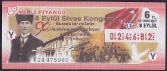 2009 9 EYLÜL YARIM BİLET - Y SERİSİ